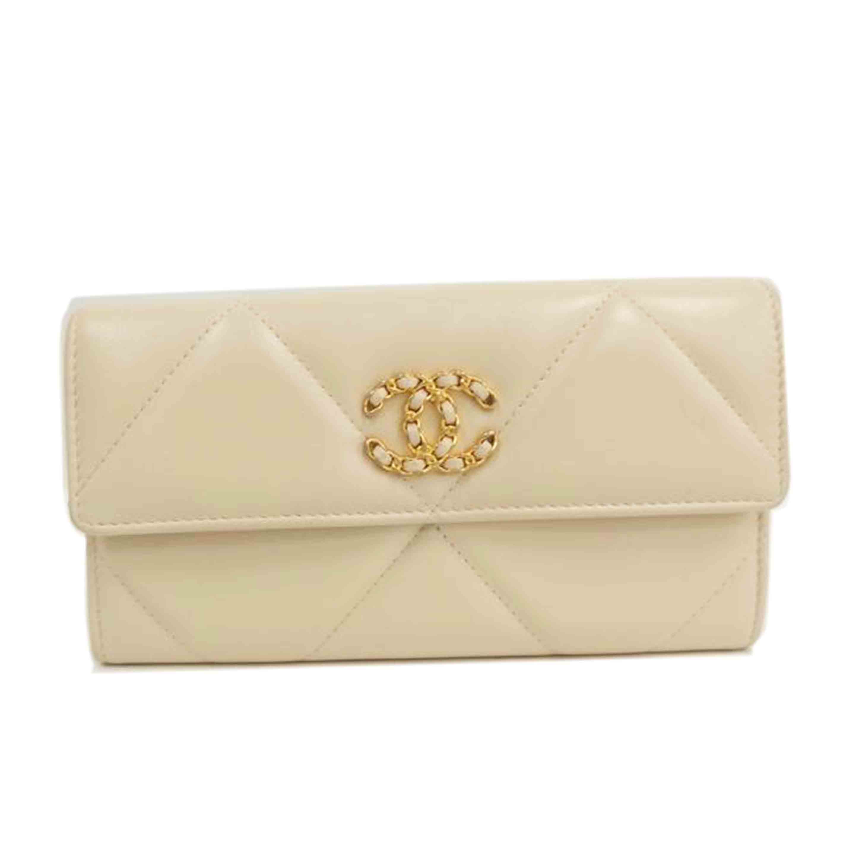 CHANEL シャネル/シャネル19 ライン ココマーク折財布/AP0955//290*****/ABランク/82