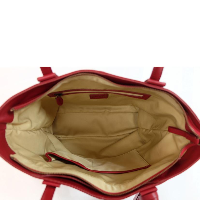 Sabet サベット/レザートートバッグ 赤/-//-/ABランク/71