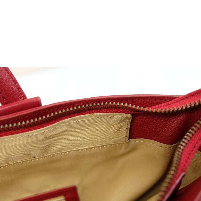 Sabet サベット/レザートートバッグ 赤/-//-/ABランク/71