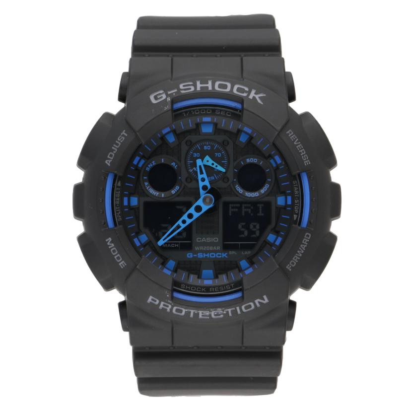 CASIO カシオ/G-SHOCK アナデジ/GA-100-1A2DR//Aランク/09