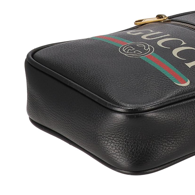 GUCCI グッチ/グッチプリントメッセンジャーバッグ/523591//525***/Bランク/77