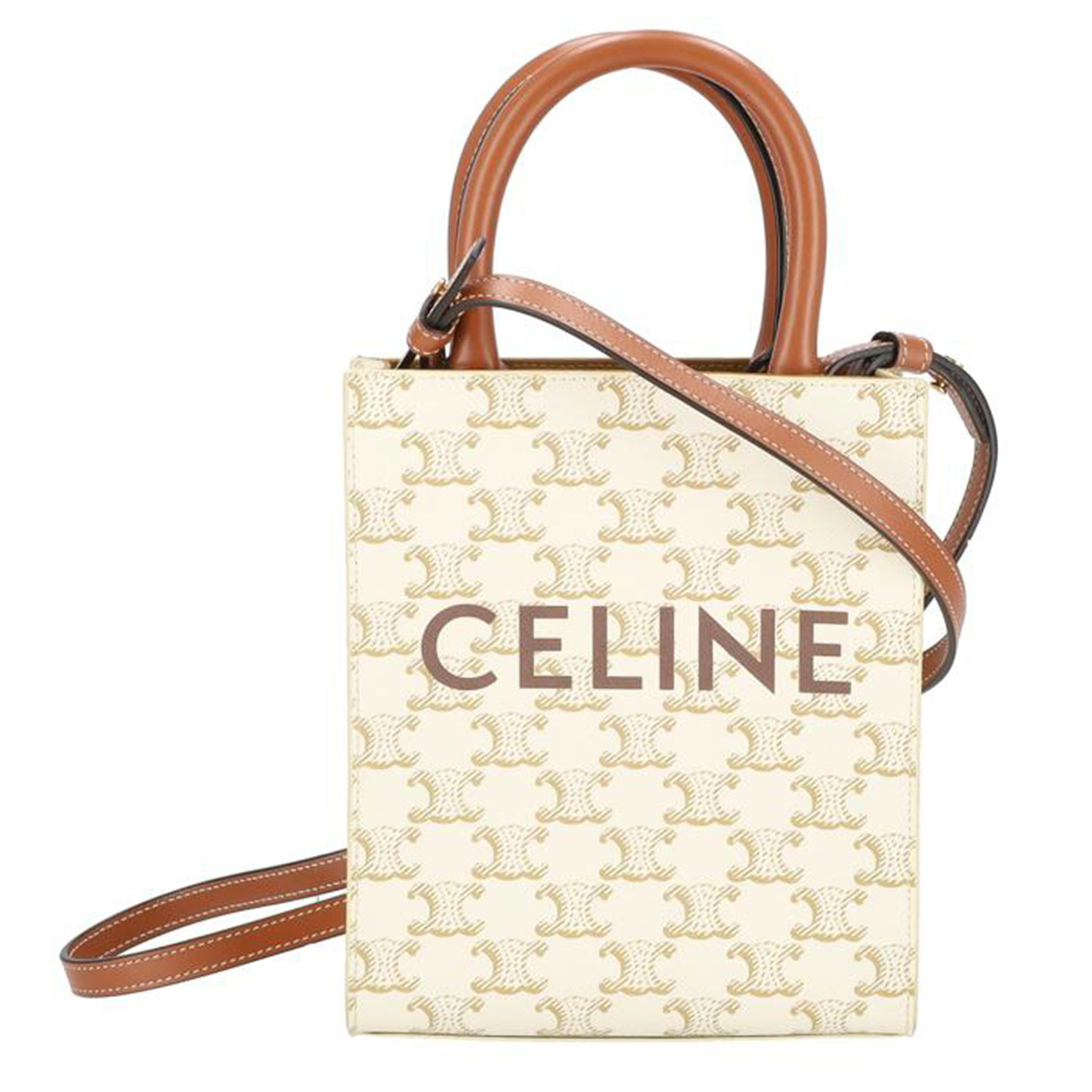 CELINE セリーヌ/ミニバーティカルカバ/トリオンフ//FLS************/Aランク/91