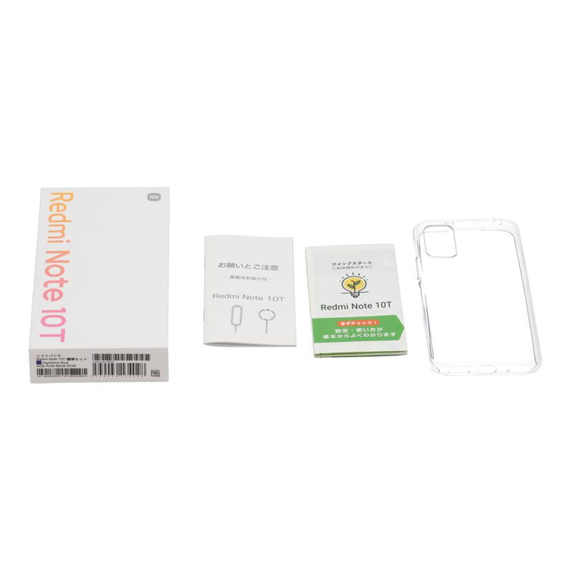 Xiaomi SoftBank シャオミ /スマートフォン/Redmi Note 10T/A101XM//d78b337e0422/Aランク/65