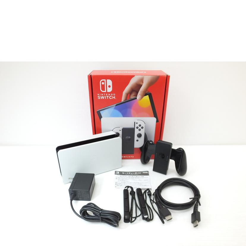 nitendo 任天堂/有機ELモデルスイッチ本体ホワイト/HEG-S-KAAAA//XTJ10204463563/Bランク/88