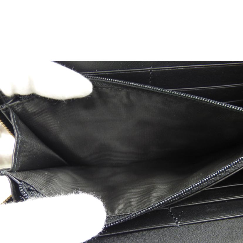 GUCCI グッチ/マアイクロシマレザーラウンドファスナー長財布/449391//534***/Aランク/64