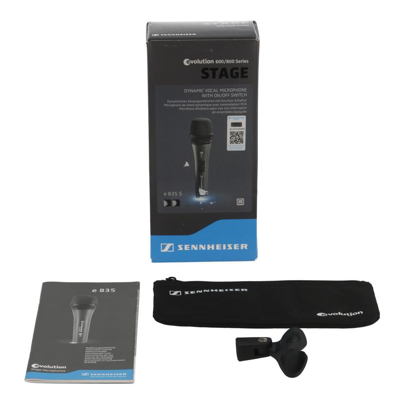 Sennheiser ゼンハイザー /ダイナミックマイク/E835-S//JAN4006087045145/Bランク/05