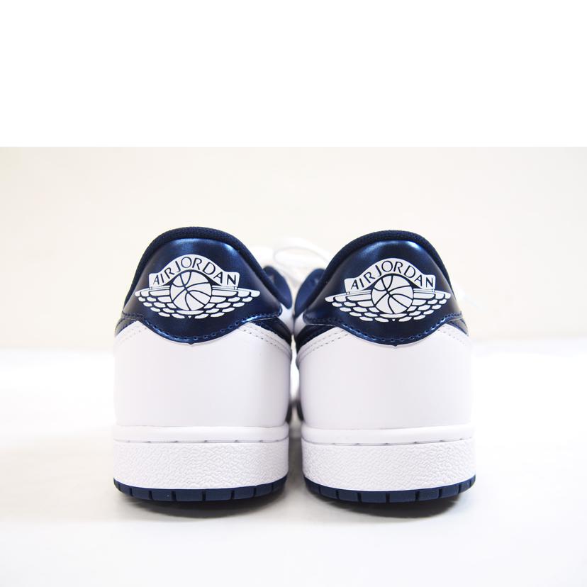 NIKE ナイキ/NIKE AIR JORDAN 1LOW 85 メタリックブルー/FB9933-141//Sランク/71