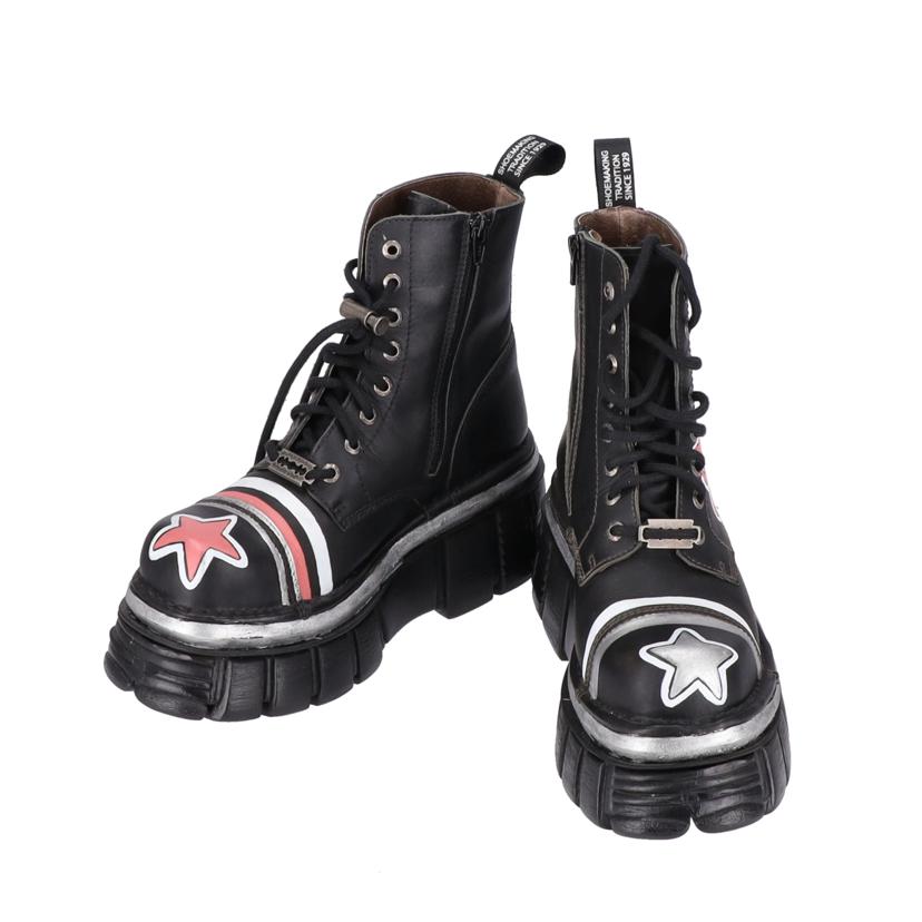 Dr,Martens ドクターマーチン/ニューロックコラボ/サイドジップ/8ホールブーツ//サイズ:40/ABランク/75