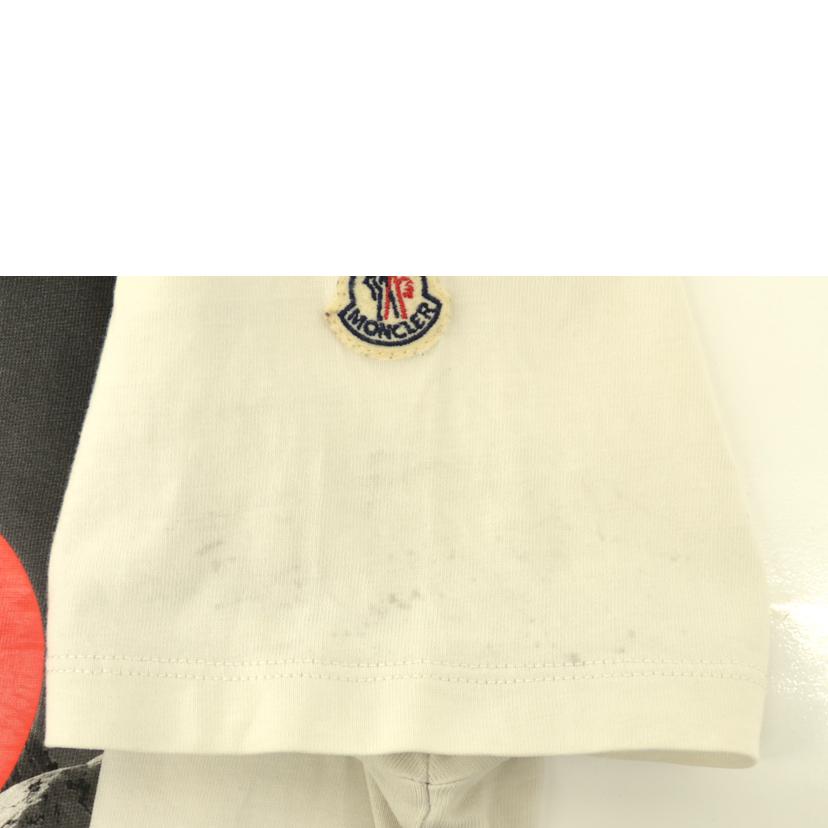 MONCLER モンクレール/MAGLIAプリント Tシャツ(ホワイト)//ABランク/75