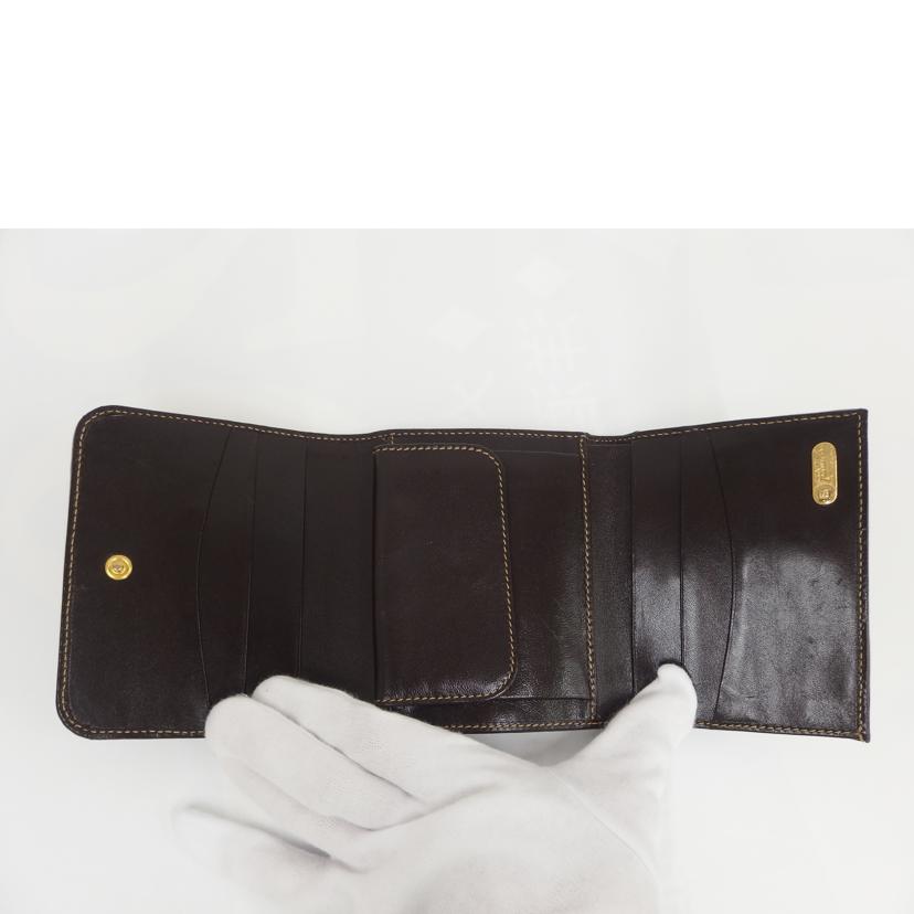 FENDI フェンディー/ズッカ柄三つ折財布//ABランク/82