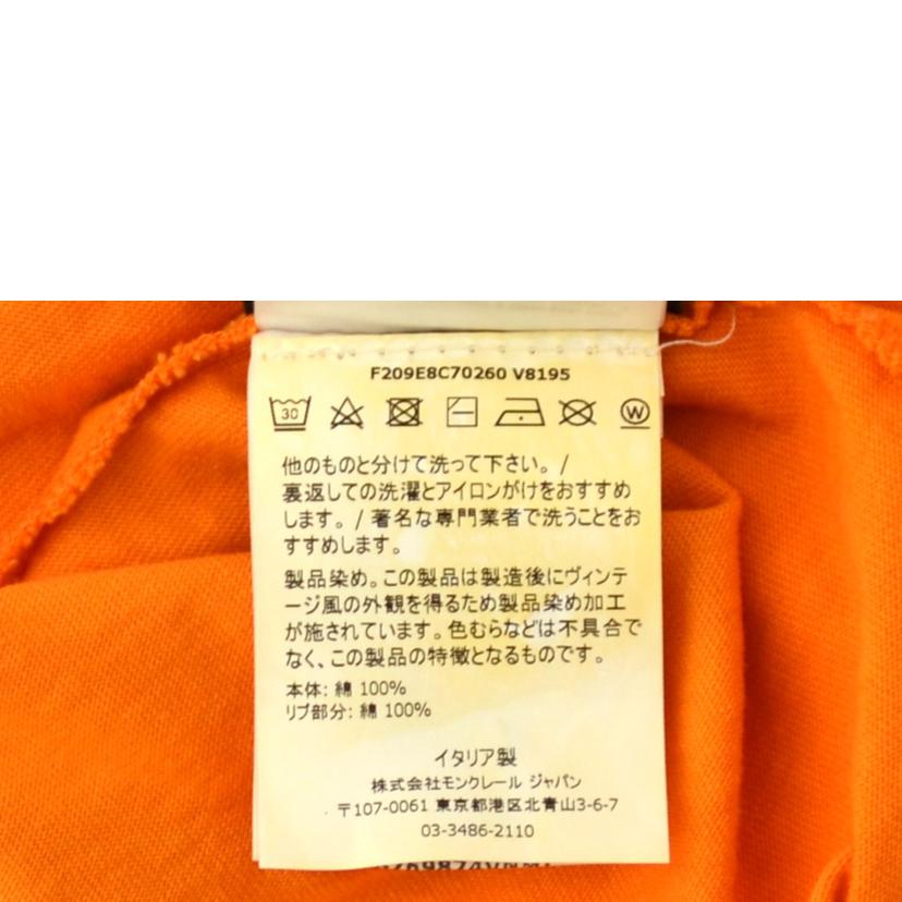 MONCLER モンクレール/JWAndersonGirocolloTシャツ(オレンジ)//ABランク/75