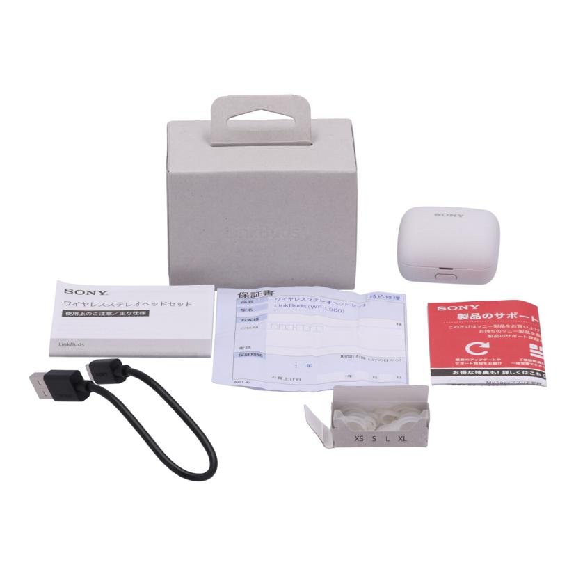 SONY ソニー/ワイヤレスイヤホン/LinkBuds/WF-L900//5504794/Bランク/77