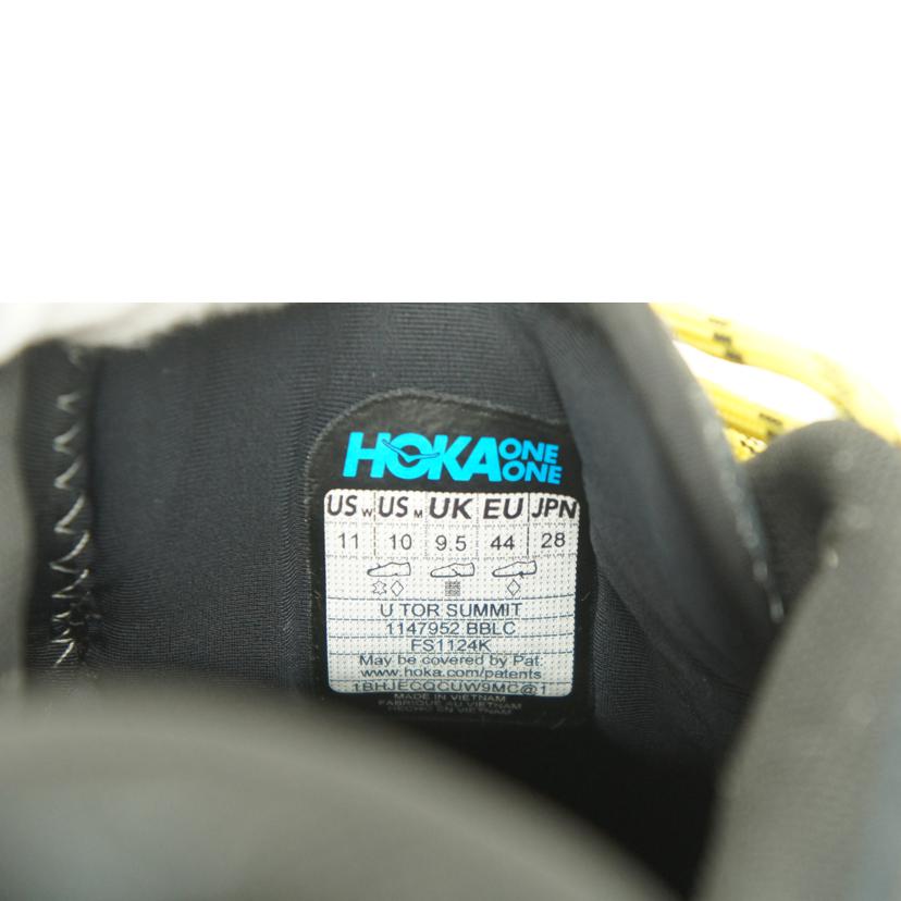 HOKA ONE ONE ホカ オネオネ/U TOR SUMMIT ブラック/1147952//ABランク/42