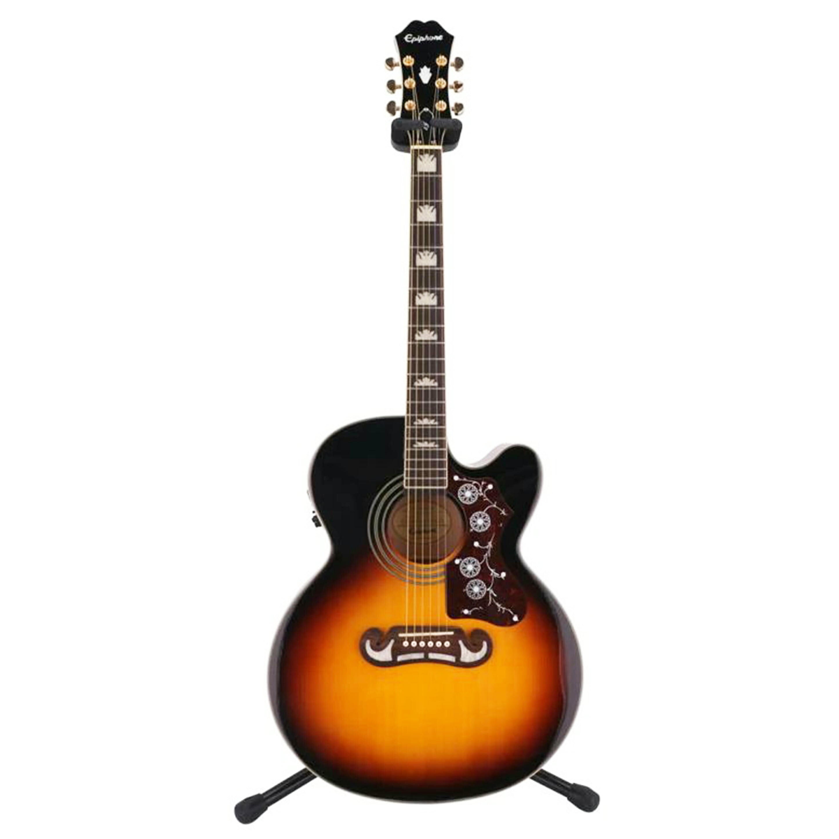 Amazon | Epiphone EJ-200CE Vintage Sunburst エレアコギター