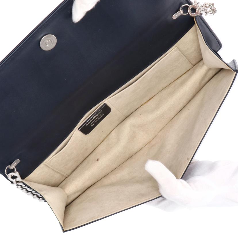 Salvatore Ferragamo サルバトーレフェラガモ/チェーンショルダーバッグ/BW-21//ABランク/09