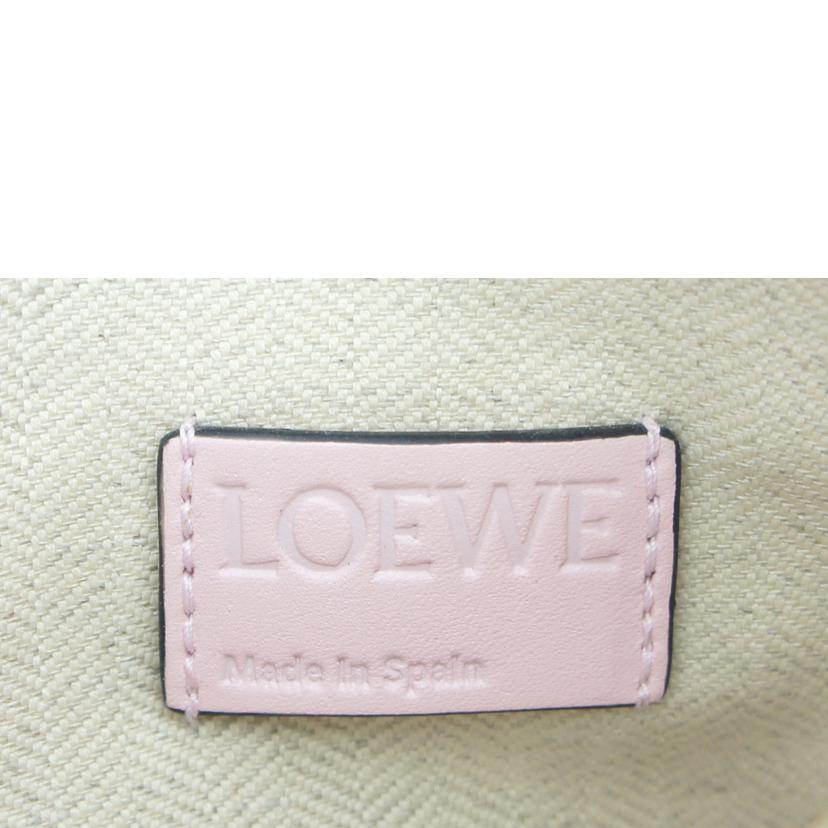 LOEWE ロエベ/LOEWE リピートアナグラムショルダー/ピンク//Aランク/75