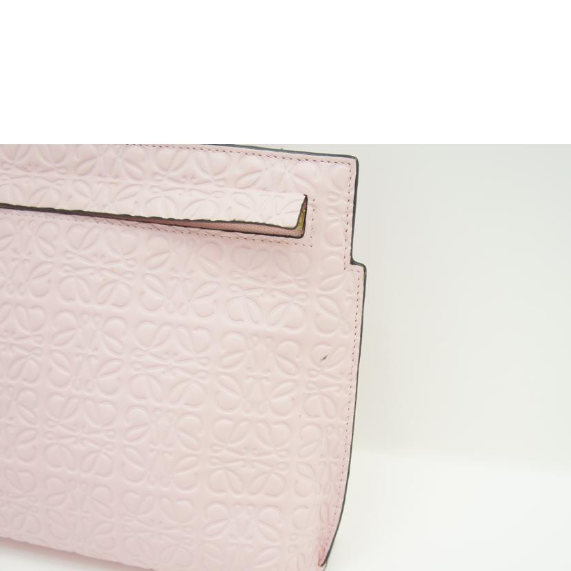 LOEWE ロエベ/LOEWE リピートアナグラムショルダー/ピンク//Aランク/75