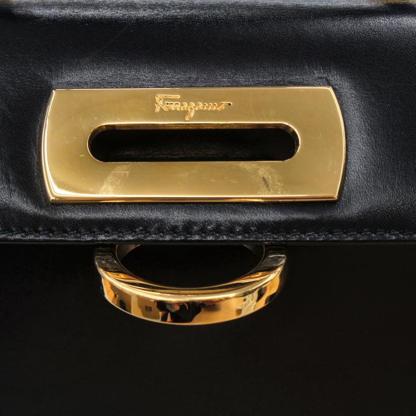 Salvatore Ferragamo サルバトーレフェラガモ/ガンチーニ2wayショルダーバッグ/AQ-212193//ABランク/09