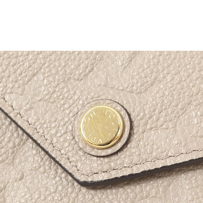 LOUIS VUITTON ルイ・ヴィトン/ポルトフォイユ ゾエ/モノグラム アンプラント 三つ折り財布 ベージュ/M69800//RFI*/ABランク/65