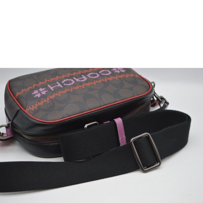 COACH コーチ/シグネチャーフェアアイルマルチレザーショルダー/C1541//H20**/Aランク/89