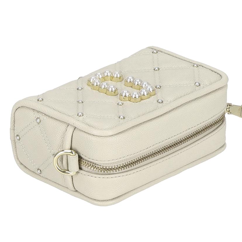 MARC JACOBS マークジェイコブス/マークジェイコブスフェイクパールロゴミニショルダー/M0016810//ABランク/75