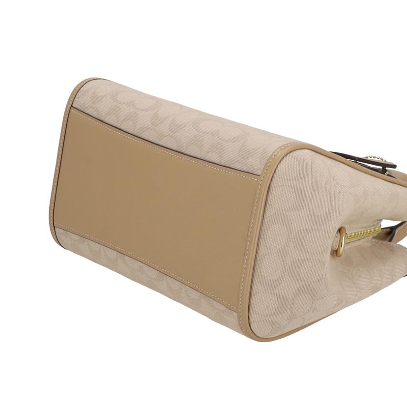 COACH/カーリーキャリーオール 2Wayハンドバッグ/CAL03//M24**/Aランク/85