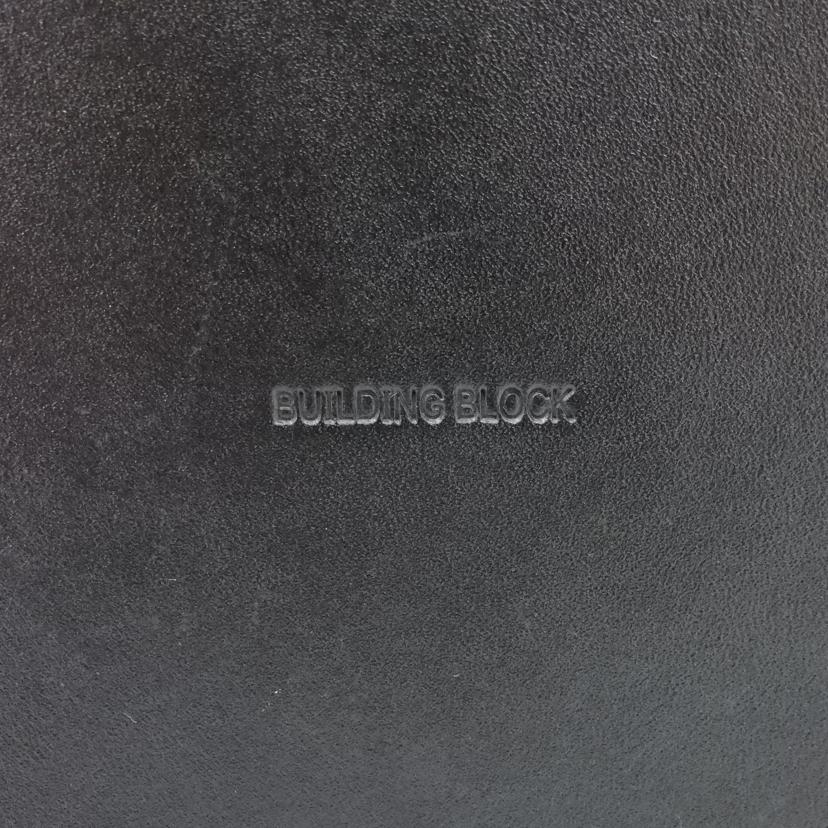 BUILDING BLOCK ビルディングブロック/レザーバケットショルダーバッグ//Bランク/77