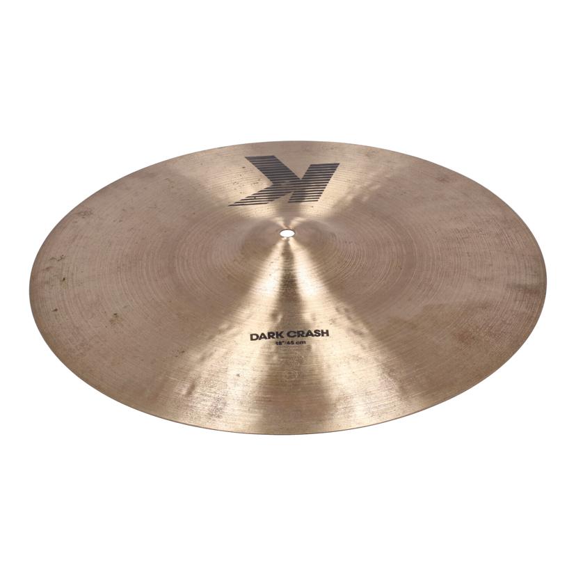 K.Zildjian Kジルジャン /シンバル/ダーククラッシュ18インチ/Dark Crash 18/45cm//-/Bランク/62