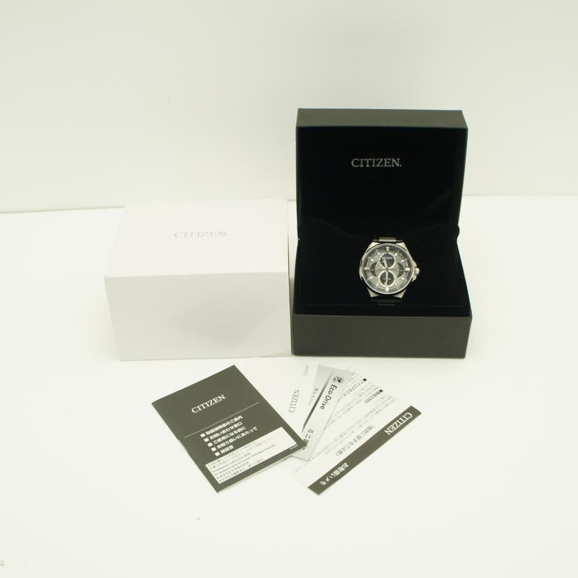 CITIZEN シチズン/ATTESA ACTLine トリプルカレンダームーンフェイズ/BU0060-09H//272******/Aランク/09