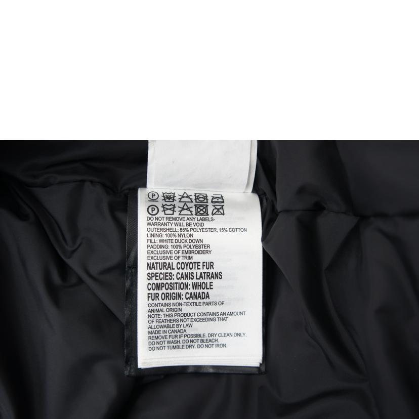 CANADA GOOSE カナダグース/CANADA GOOSE ROSSCLAIR PARKAダウンジャケット BLK/2580LA//Bランク/19