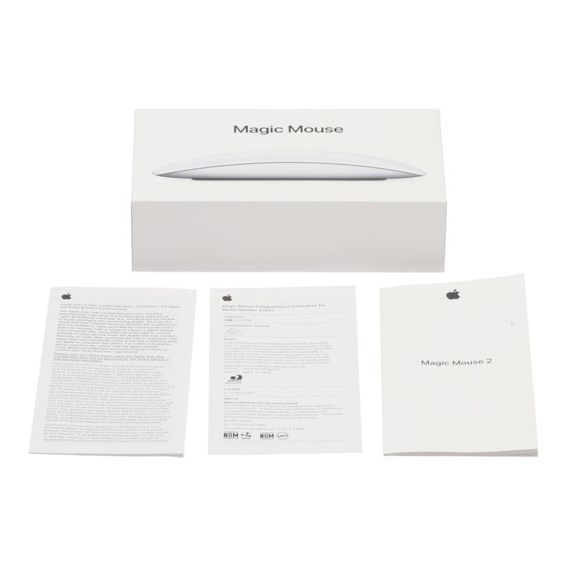 Apple アップル/Magic Mouse 2/MLA02J/A A1657//CC2829505HBJ2XLA0/Aランク/09