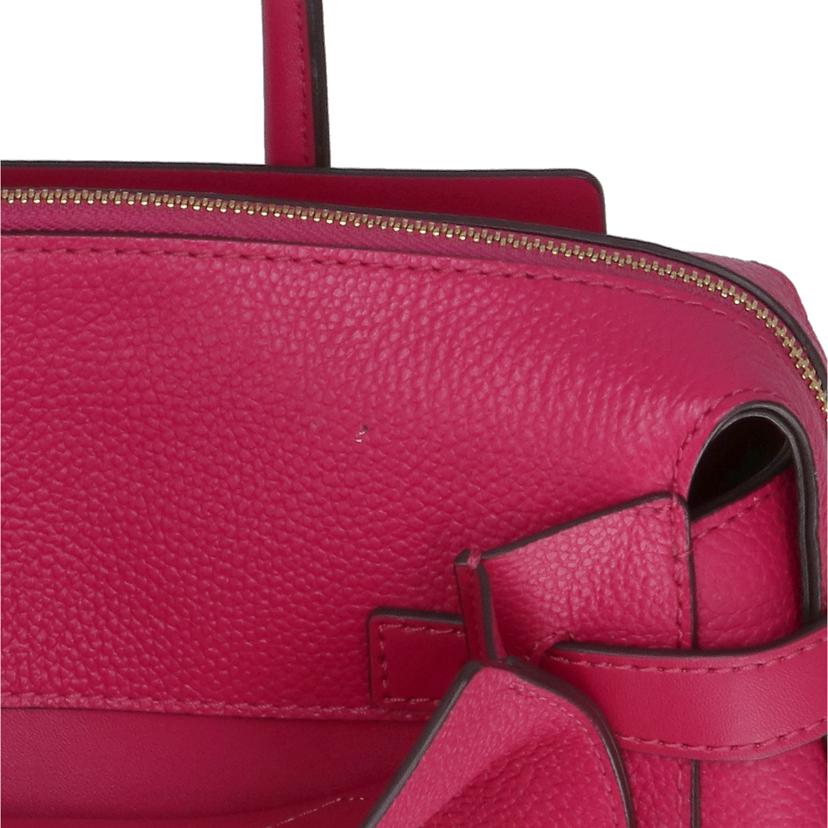 MICHAEL KORS マイケルコース/レザー2Wayハンド/赤/チャーム付き/35F2GM9S1L//ABランク/42