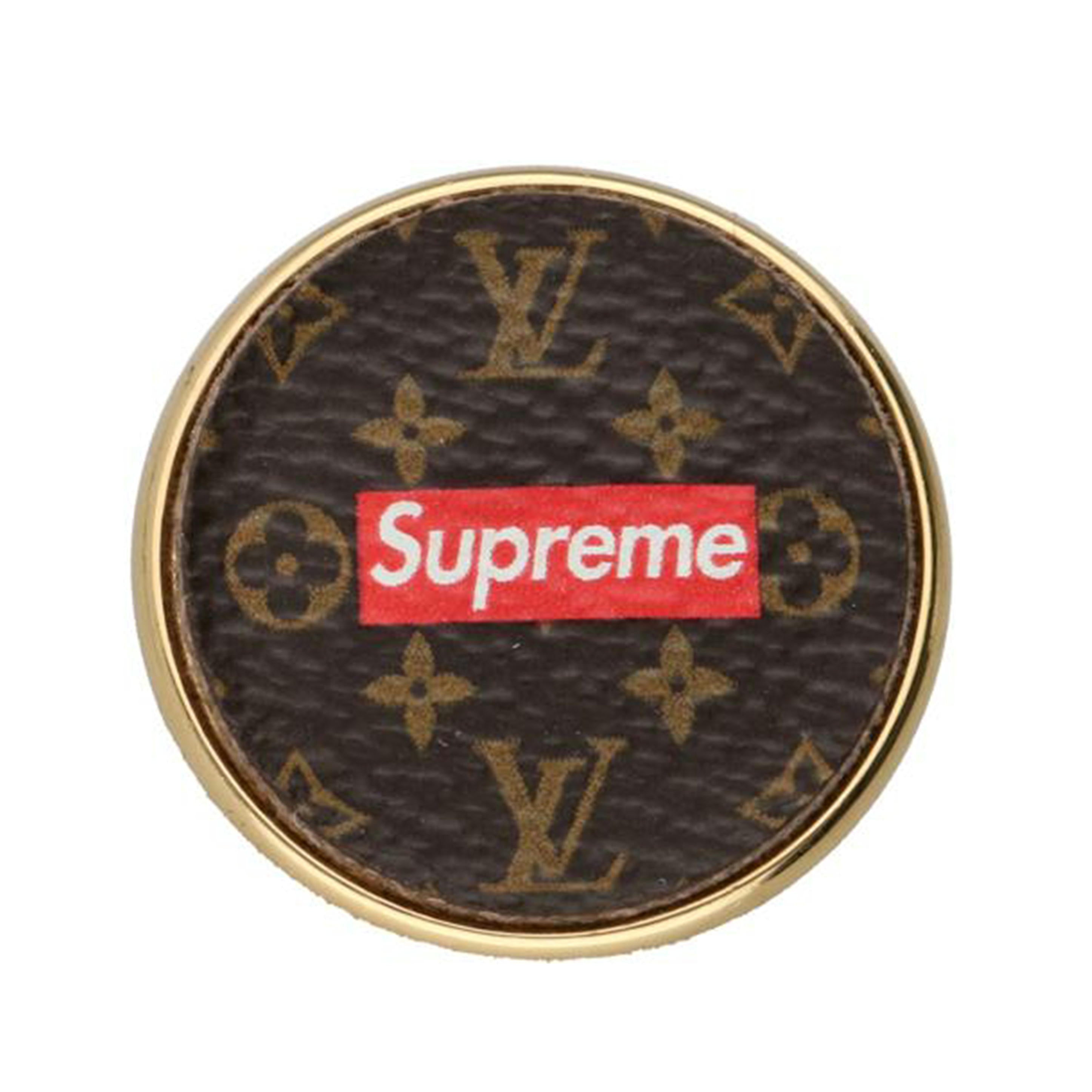 LV ルイヴィトン/LV×Supremeブローチ/モノグラム/MP2076//RM0***/Bランク/75