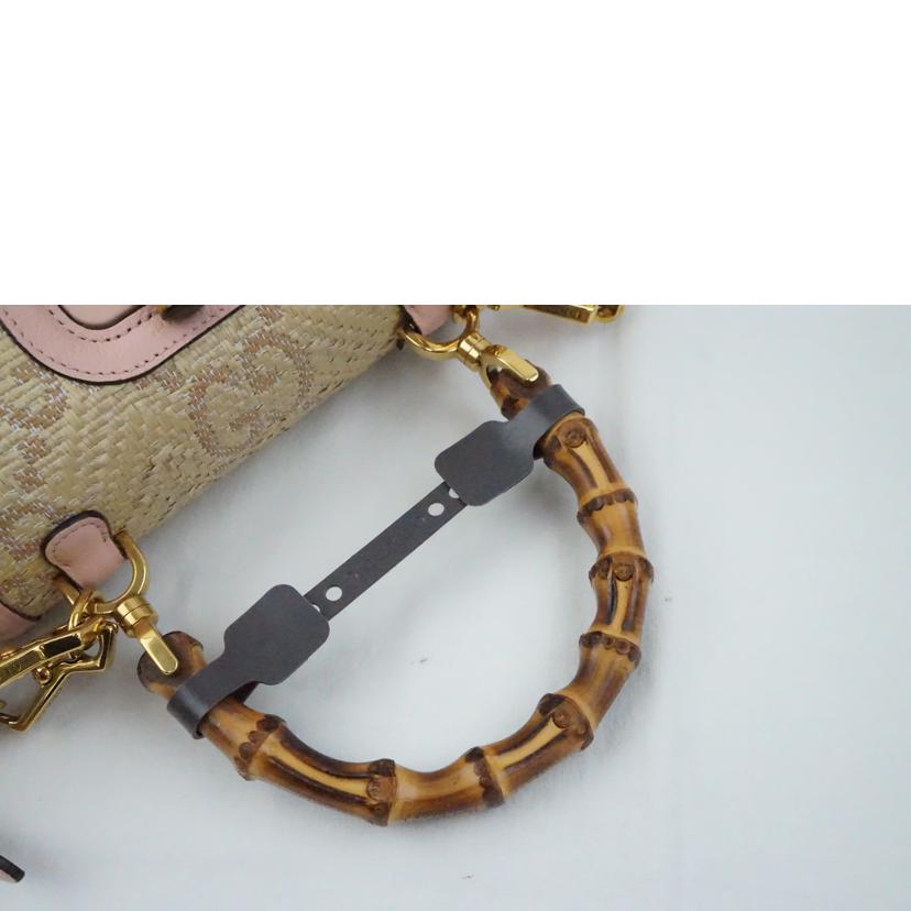 GUCCI グッチ/ジャンボGGスモールトップハンドル/675797//213***/SAランク/67