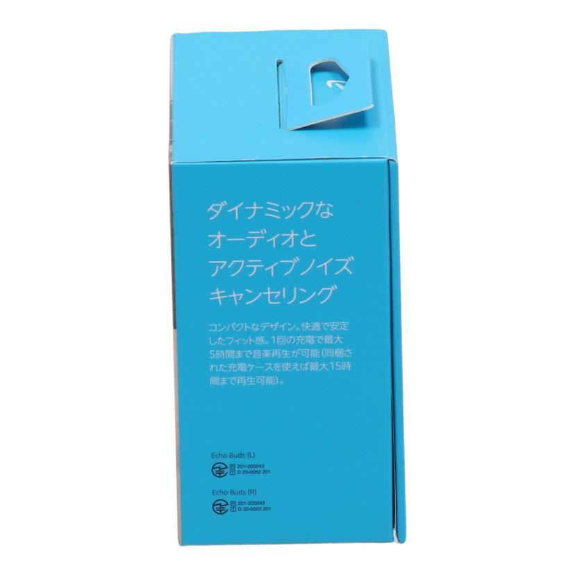 Amazon  アマゾン /ワイヤレスイヤホン/echo buds 第2世代 未使用/B085WTNNCY //P0G01N063246009S/Sランク/62