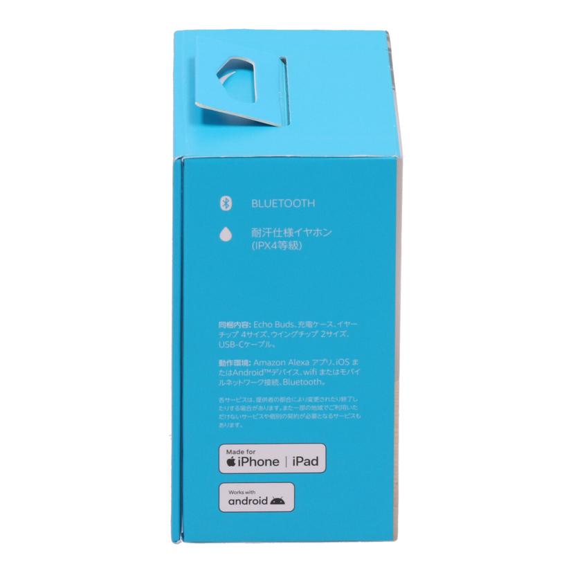Amazon  アマゾン /ワイヤレスイヤホン/echo buds 第2世代 未使用/B085WTNNCY //P0G01N063246009S/Sランク/62