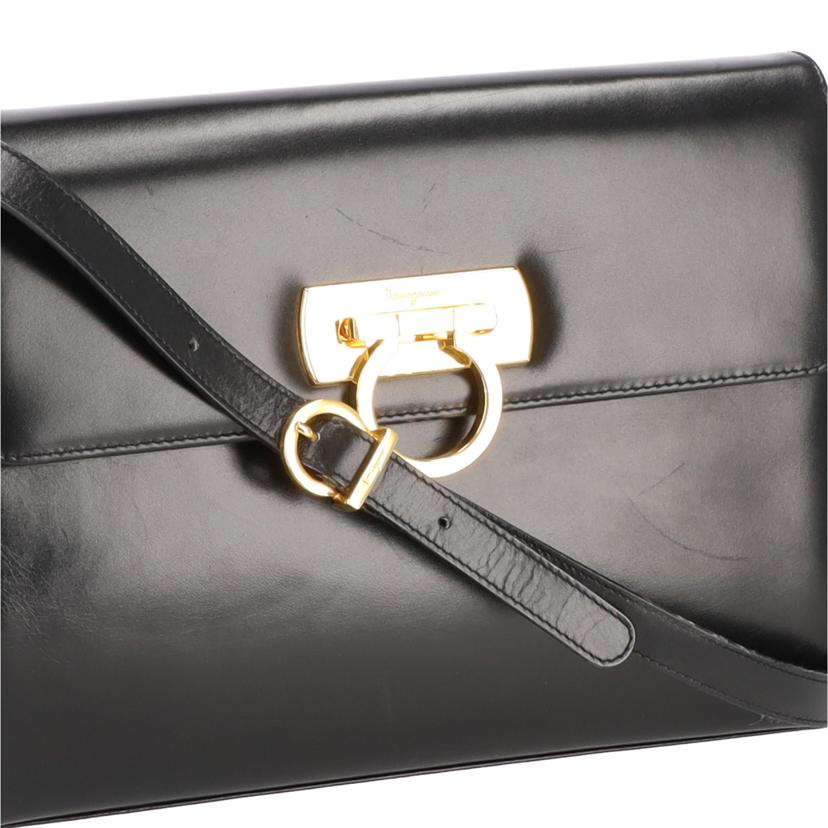 Salvatore Ferragamo サルバトーレフェラガモ/ガンチーニショルダーバッグ/E215722//ABランク/09