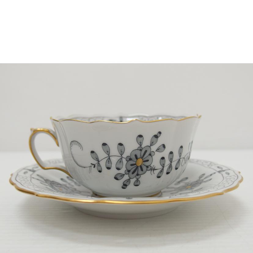 Meissen マイセン/ティーカップソーサー/インドの華//00623/Aランク/88