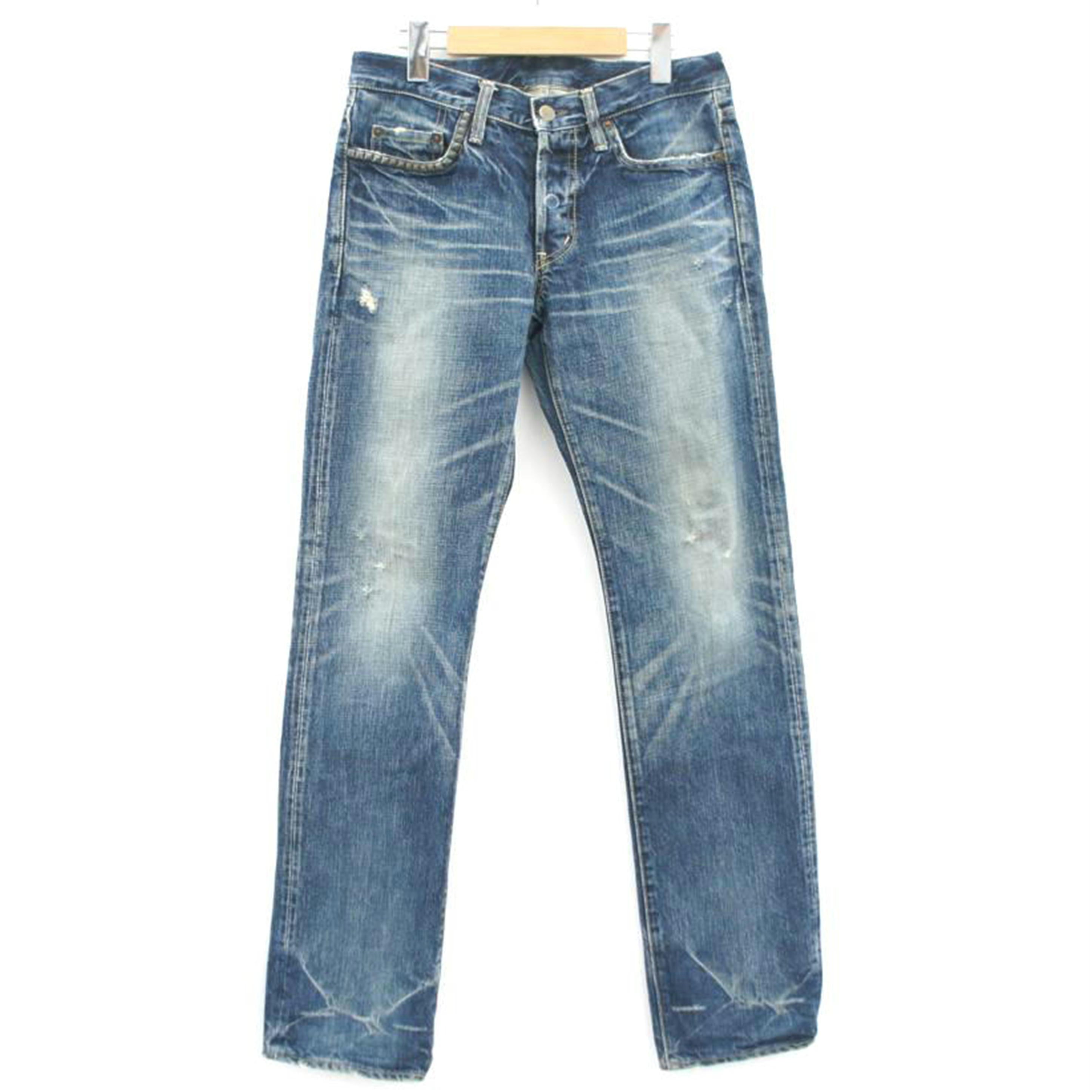 HYSTERIC GLAMOUR ヒステリックグラマー/デニムストレートパンツ/ダメージあり/4AP-2352//BCランク/05