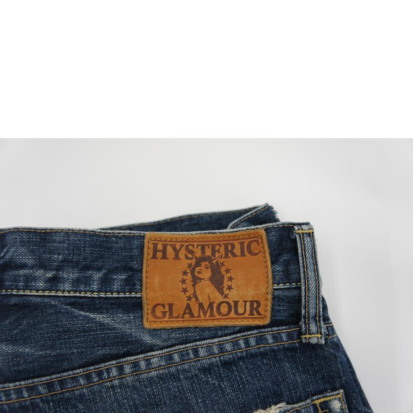 HYSTERIC GLAMOUR ヒステリックグラマー/デニムストレートパンツ/ダメージあり/4AP-2352//BCランク/05