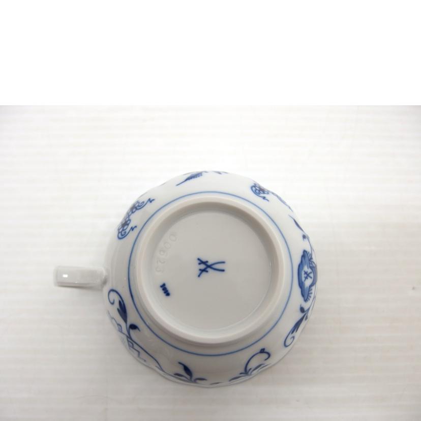 Meissen マイセン/ティーカップ&ソーサー③/ブルーオニオン//00623/Aランク/88