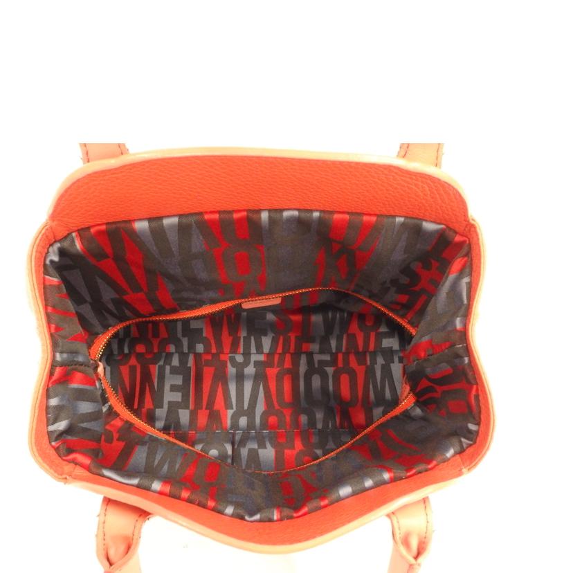 Vivienne Westwood ヴィヴィアンウエストウッド/Vivienne Westwood レザーハンドバッグ/オレンジ//Bランク/82