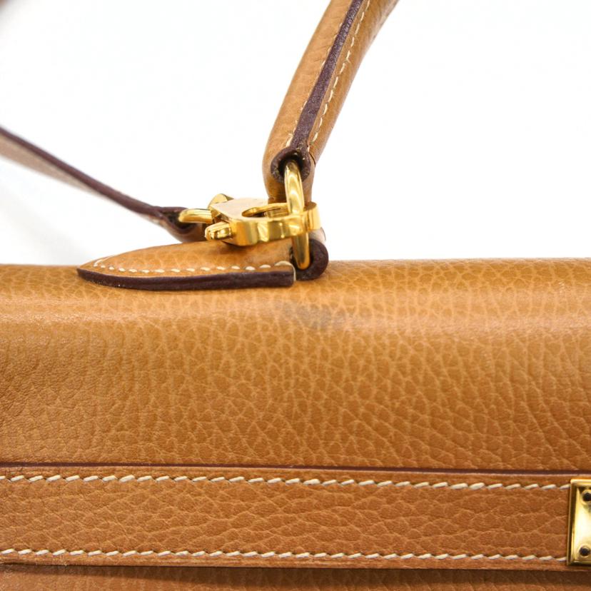 HERMES エルメス/ケリー35/ゴールド//〇Z/ABランク/91