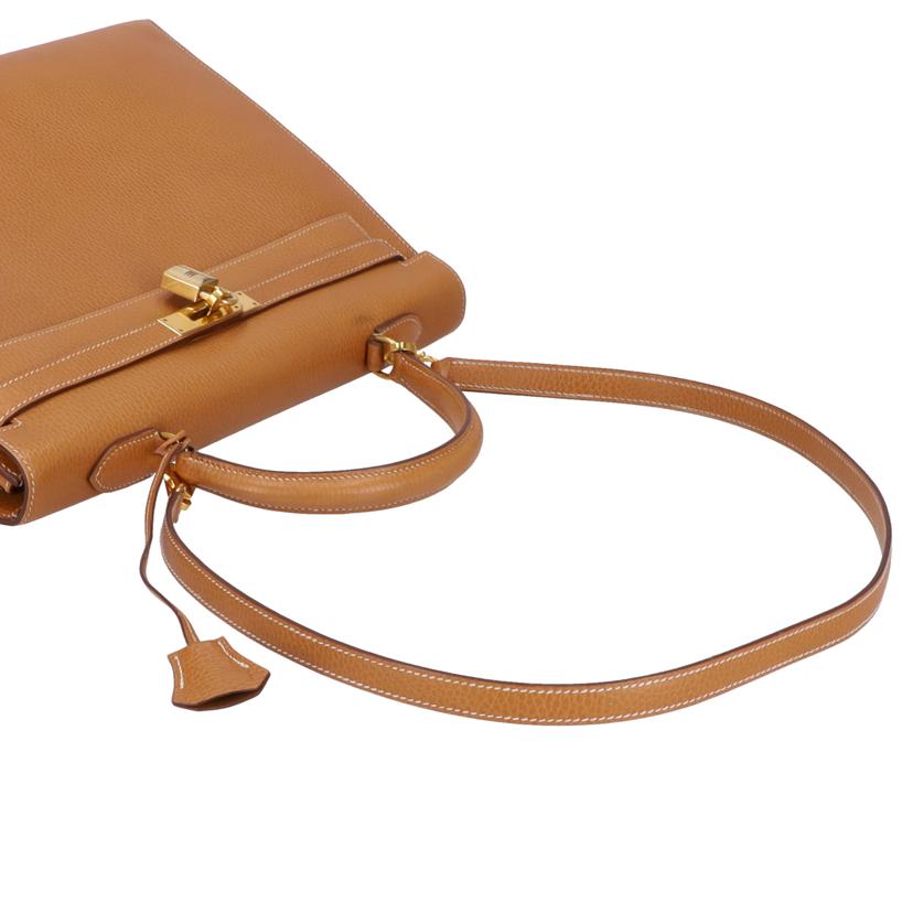 HERMES エルメス/ケリー35/ゴールド//〇Z/ABランク/91