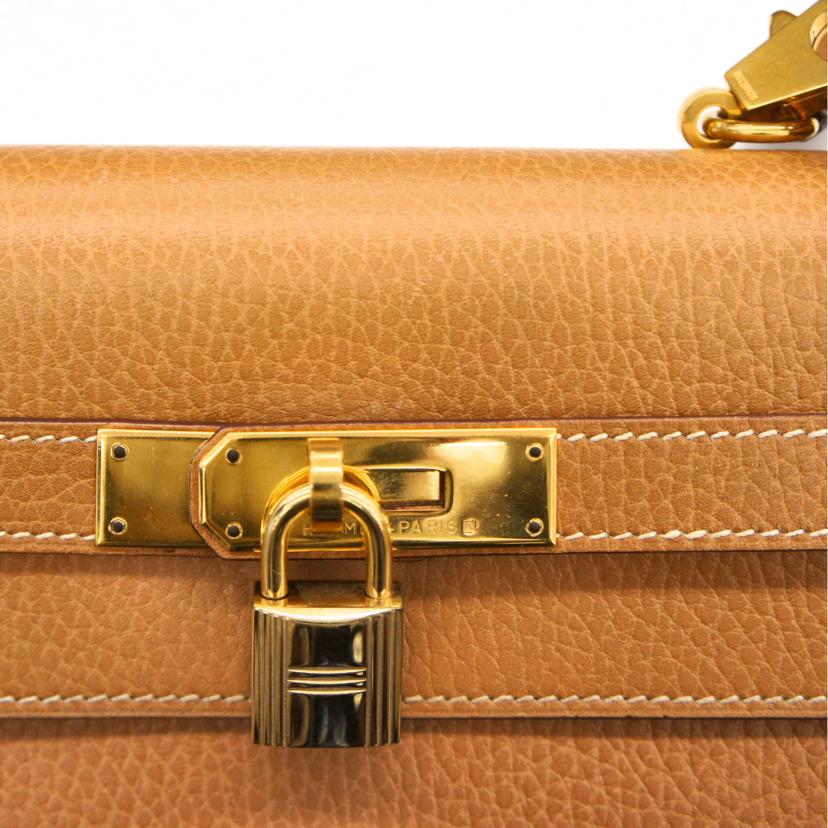 HERMES エルメス/ケリー35/ゴールド//〇Z/ABランク/91