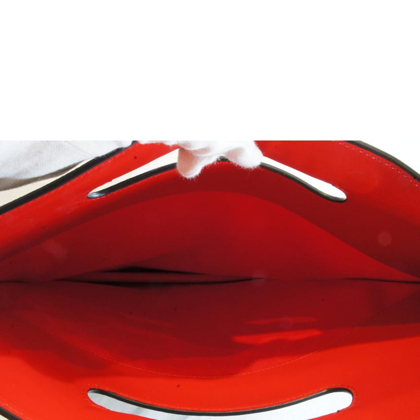 C.Louboutin クリスチャンルブタン/折りたたみクラッチバッグハンド/レザーラバー//Aランク/92