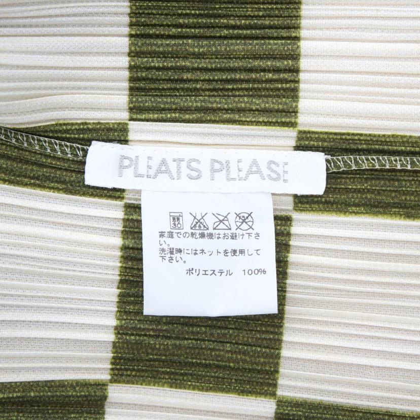 ISSEY MIYAKE イッセイミヤケ/PLEATS PLEASE / 格子柄プリーツカーディガン/PP31-JD811//サイズ:03/ABランク/91