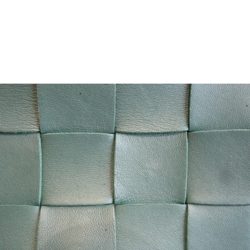 BOTTEGA VENETA ボッテガヴェネタ/イントレチャートカセットショルダーグリーン//Aランク/92