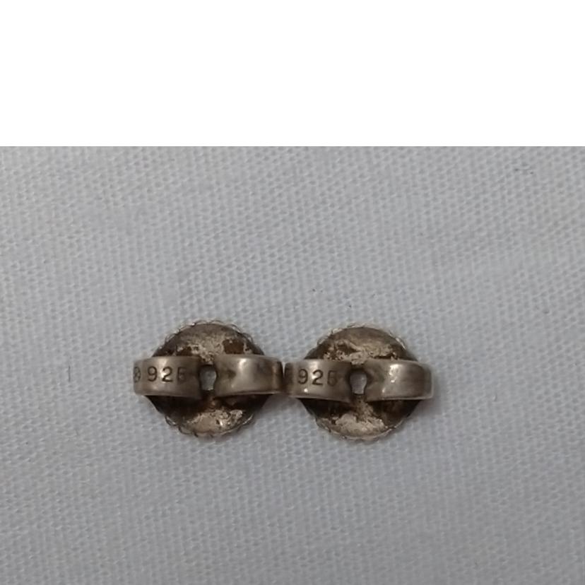 CHANEL シャネル/オーバルプレート SV925 ピアス//Bランク/52
