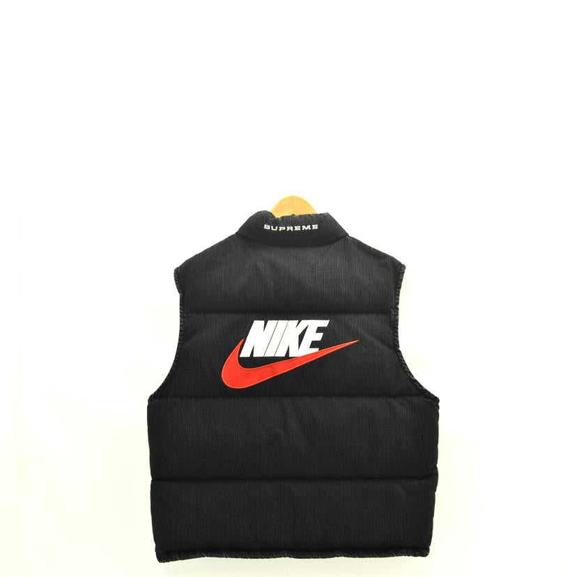 Supreme×NIKE シュプリーム×ナイキ/シュプリーム×デニムバファーベストブラック/FQ0323-010//サイズ:M/Aランク/75